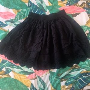 Black skirt
